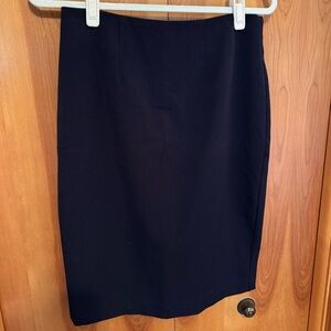 Knee length pencil skirt